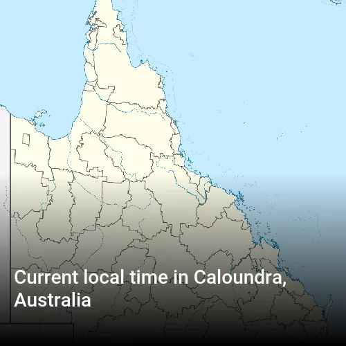 Current local time in Caloundra, Australia