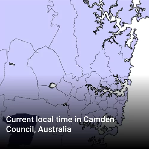 Current local time in Camden Council, Australia