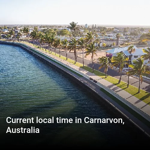 Current local time in Carnarvon, Australia