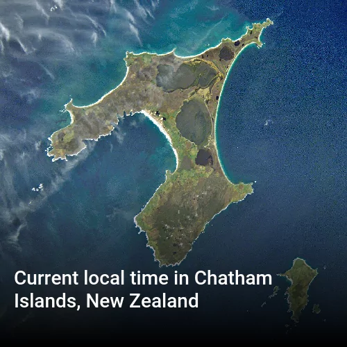 Current local time in Chatham Islands, New Zealand