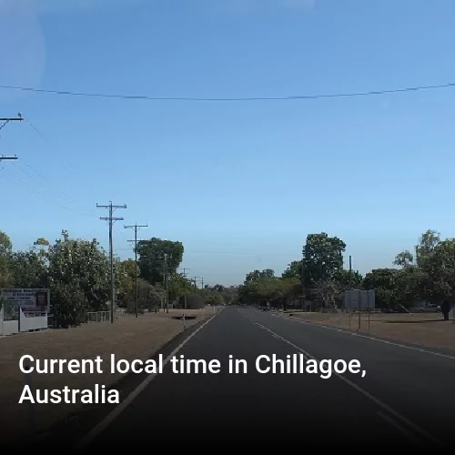 Current local time in Chillagoe, Australia
