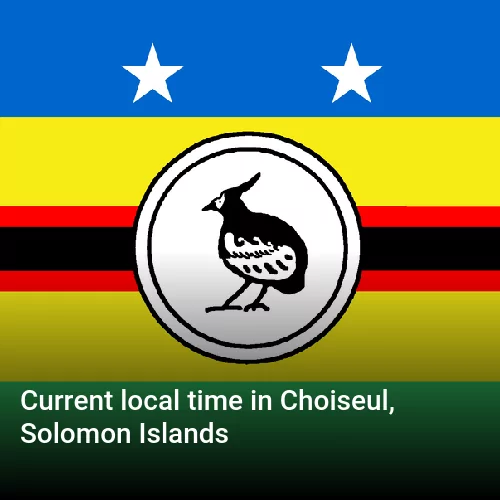 Current local time in Choiseul, Solomon Islands