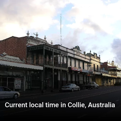 Current local time in Collie, Australia