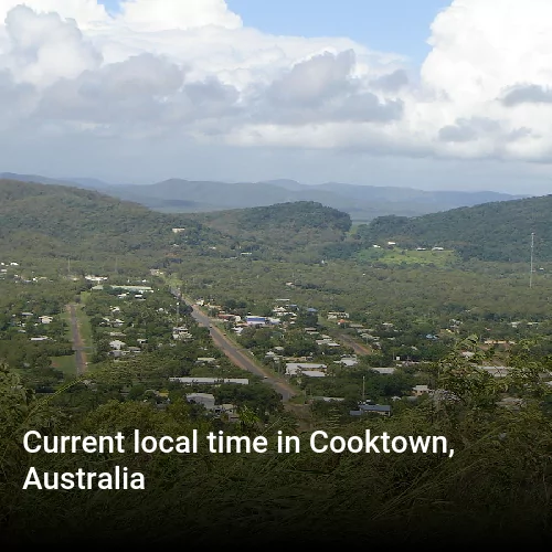 Current local time in Cooktown, Australia
