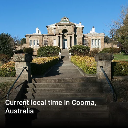 Current local time in Cooma, Australia