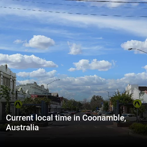 Current local time in Coonamble, Australia
