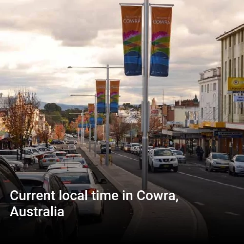 Current local time in Cowra, Australia