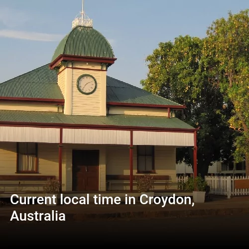 Current local time in Croydon, Australia