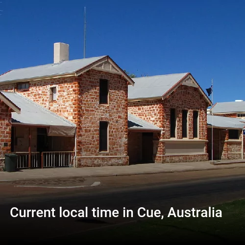 Current local time in Cue, Australia