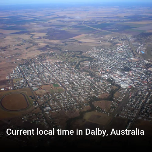 Current local time in Dalby, Australia