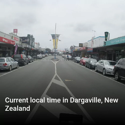 Current local time in Dargaville, New Zealand