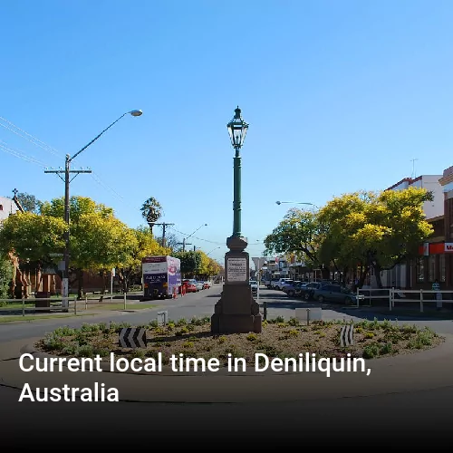 Current local time in Deniliquin, Australia