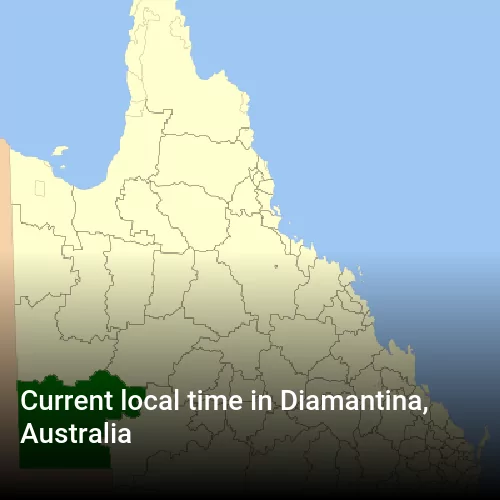 Current local time in Diamantina, Australia