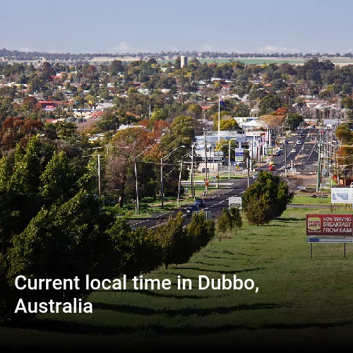 Current local time in Dubbo, Australia
