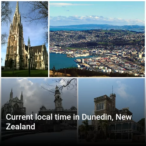 Current local time in Dunedin, New Zealand