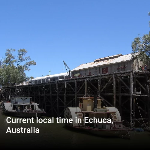 Current local time in Echuca, Australia