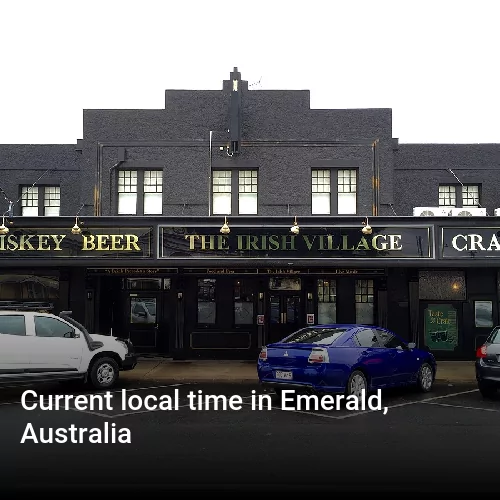 Current local time in Emerald, Australia