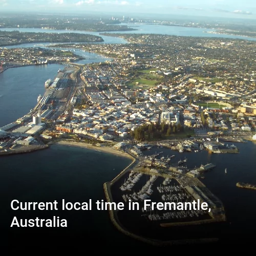 Current local time in Fremantle, Australia