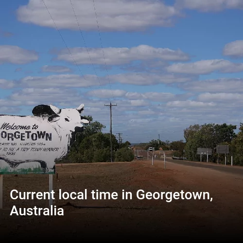 Current local time in Georgetown, Australia