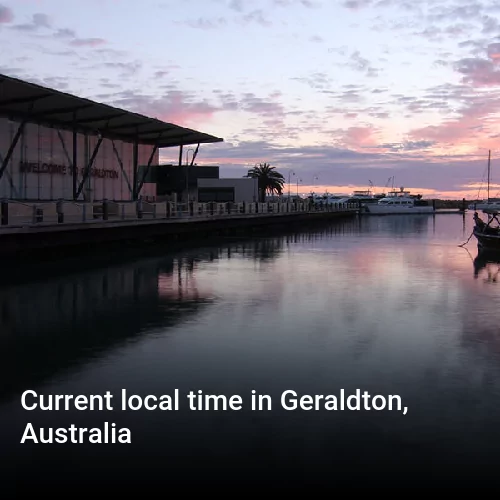 Current local time in Geraldton, Australia