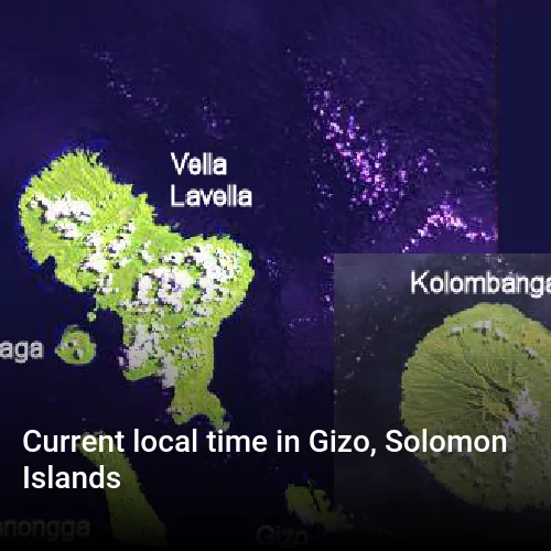 Current local time in Gizo, Solomon Islands