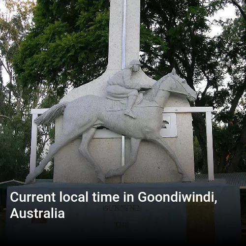 Current local time in Goondiwindi, Australia