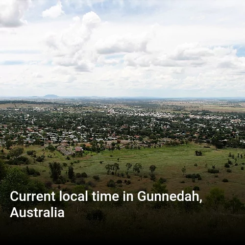 Current local time in Gunnedah, Australia