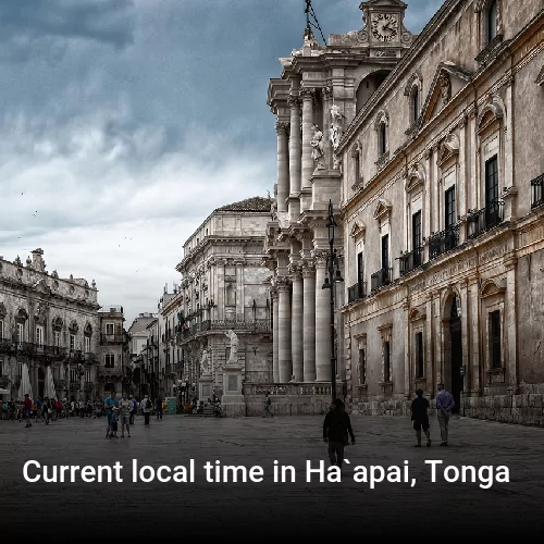 Current local time in Ha`apai, Tonga