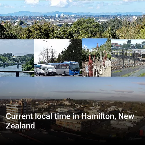 Current local time in Hamilton, New Zealand