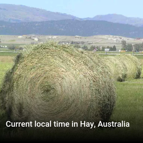 Current local time in Hay, Australia