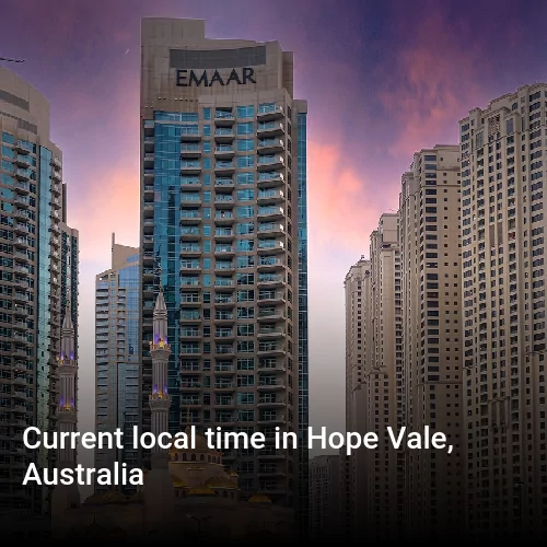 Current local time in Hope Vale, Australia