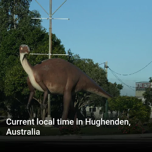 Current local time in Hughenden, Australia