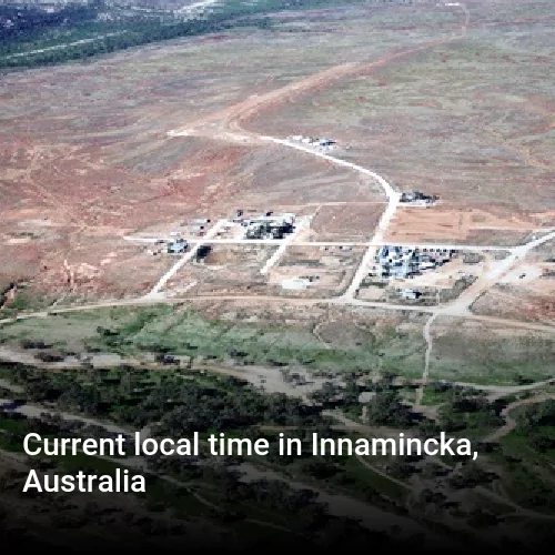 Current local time in Innamincka, Australia