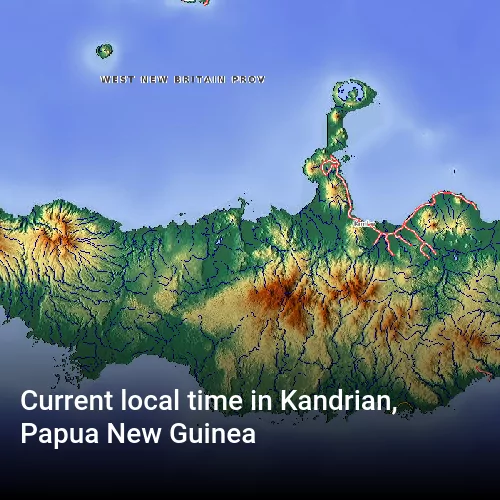Current local time in Kandrian, Papua New Guinea