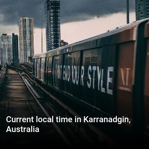 Current local time in Karranadgin, Australia