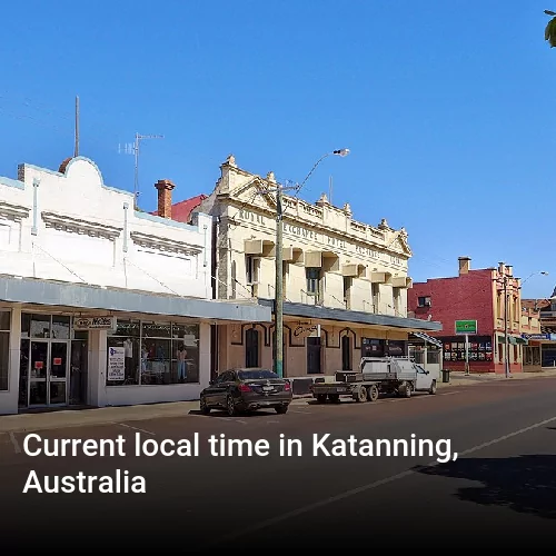 Current local time in Katanning, Australia