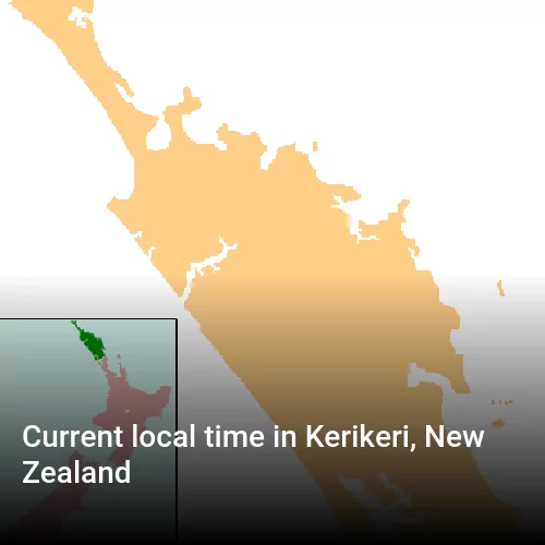 Current local time in Kerikeri, New Zealand