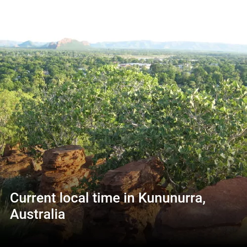 Current local time in Kununurra, Australia