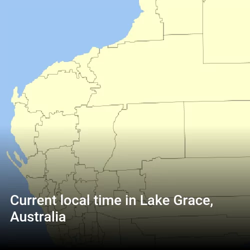 Current local time in Lake Grace, Australia
