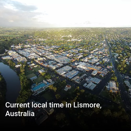 Current local time in Lismore, Australia