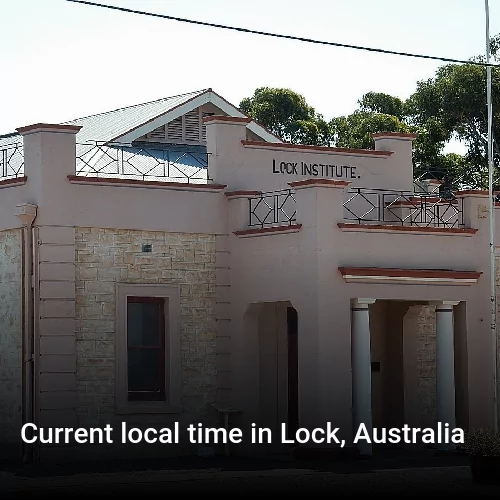 Current local time in Lock, Australia