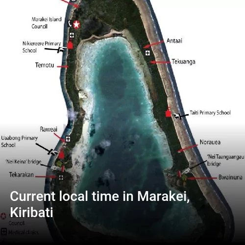 Current local time in Marakei, Kiribati