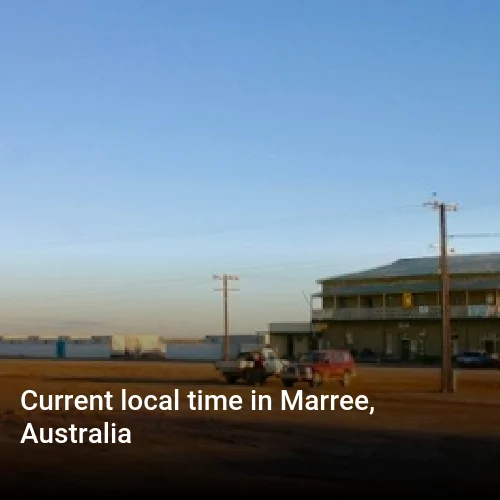Current local time in Marree, Australia