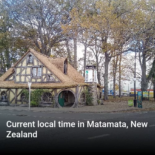 Current local time in Matamata, New Zealand