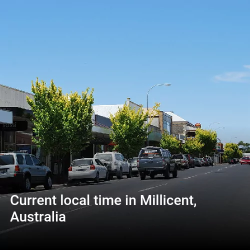 Current local time in Millicent, Australia