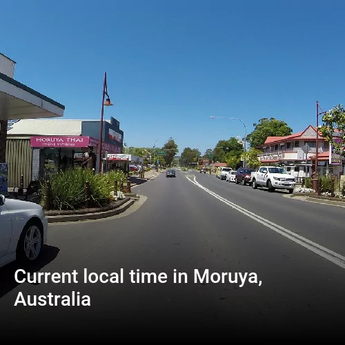 Current local time in Moruya, Australia