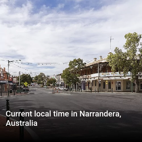 Current local time in Narrandera, Australia