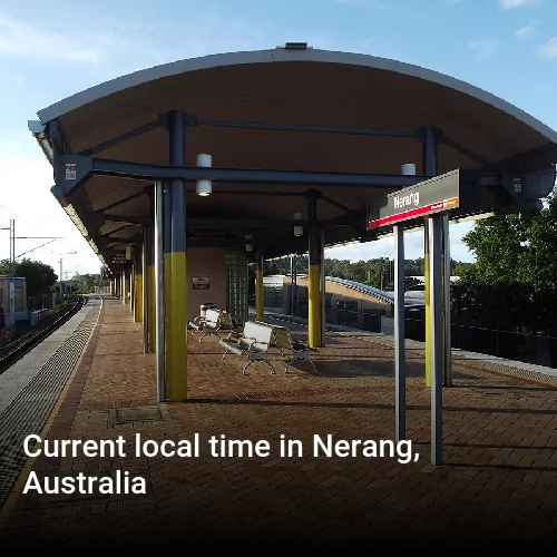 Current local time in Nerang, Australia