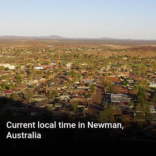 Current local time in Newman, Australia