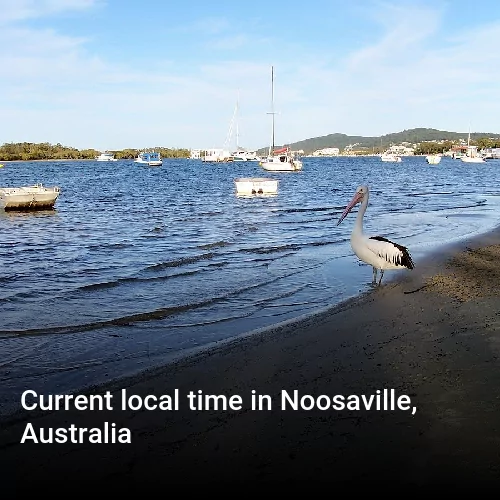 Current local time in Noosaville, Australia